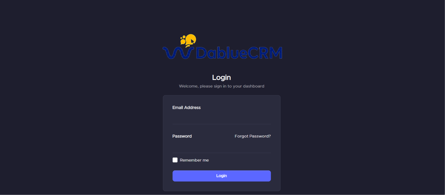 Dablue CRM All-in-One Customer Relationship Management Platform